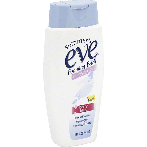 Summer's Eve Foaming Bath, For Sensitive Skin, Berry Bliss Personal Care Pasteur Pharmacy