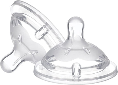 Tetina para biberón Chicco Natural Feeling para +4 meses - Experiencia de alimentación flexible, cómoda y natural