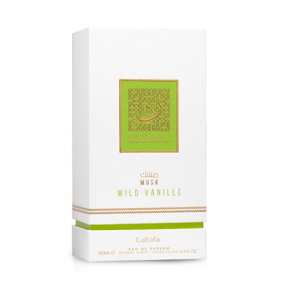 Lattafa Musk Wild Vanille by Lattafa Eau De Parfum Spray (Unisex) 3.4 oz (Women) Lattafa Lattafa