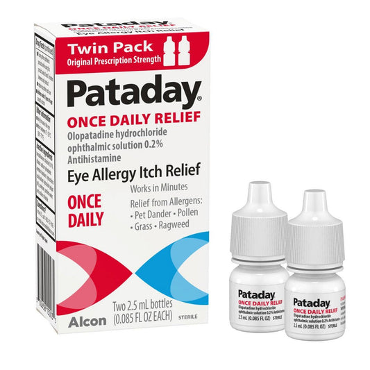 Pataday Once Daily Relief Allergy Eye Drops Eye Drops & Lubricants Pasteur Pharmacy
