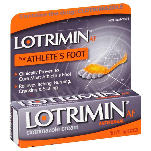 Lotrimin AF Antifungal, For Athlete's Foot, Cream First Aid Pasteur Pharmacy