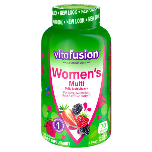 Vitafusion Gummy Vitamins, Women’s, Multi, Natural Berry Flavors Vitamins & Supplements Pasteur Pharmacy