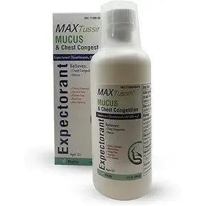 Max Tussin Muc Sr 200Mg/10Mg 236Ml Medicine & Drugs Pasteur Pharmacy