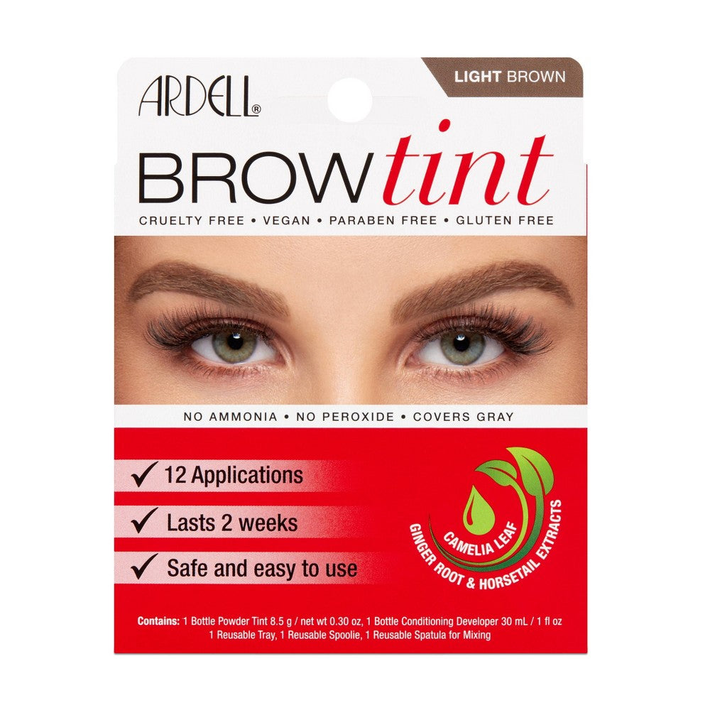 Ardell Brow Tint Semi-Permanent Dye Kit In Light Brown Health & Beauty Pasteur Pharmacy