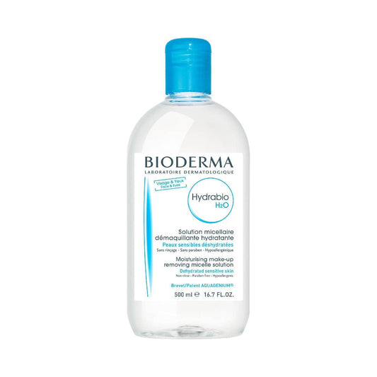 Bioderma Hydrabio H2O Moisturising Micellar Water 500 ml Makeup Remover Pasteur Pharmacy