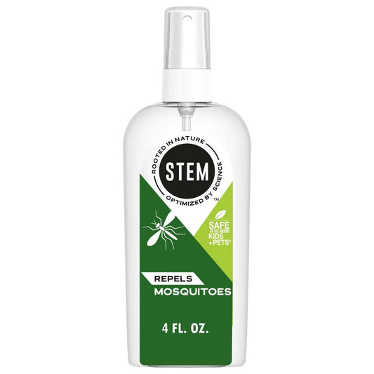 Stem Mosquito & Tick Repellent Spritz, Plant-Based Active Ingredients, 4 oz Household Insect Repellents Pasteur Pharmacy