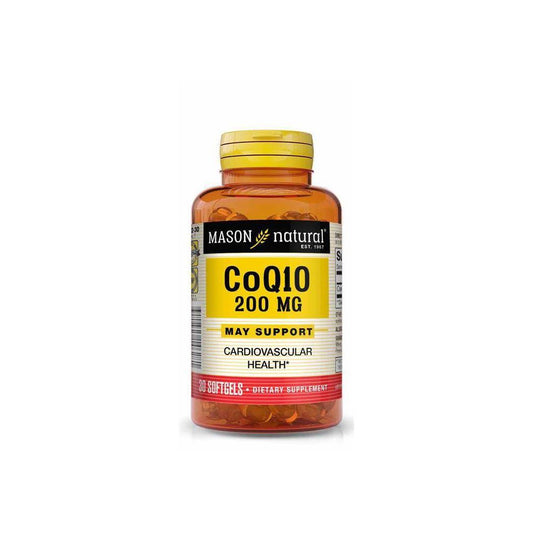 Mason Natural Co Q-10 200 Mg Softgels Vitamins & Supplements Pasteur Pharmacy