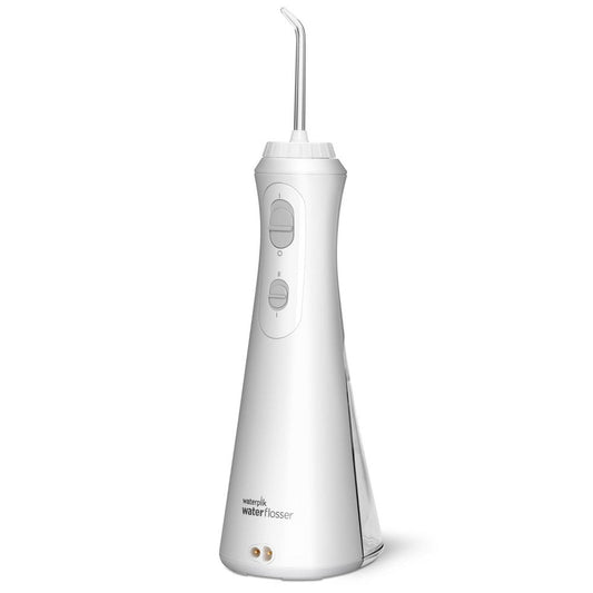 Waterpik Cordless Plus Water Flosser, Portable Power Flosser for Teeth & Gums, White (WP-450) Oral Care Pasteur Pharmacy