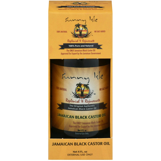 Sunny Isle® Jamaican Black Castor Oil - (4 Fl Oz) Bath & Body Pasteur Pharmacy