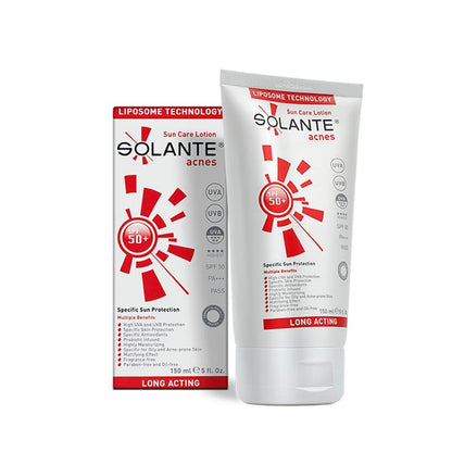 Solante Acnes FPS 50+ 150 ml Loción Solar Anti-Acné