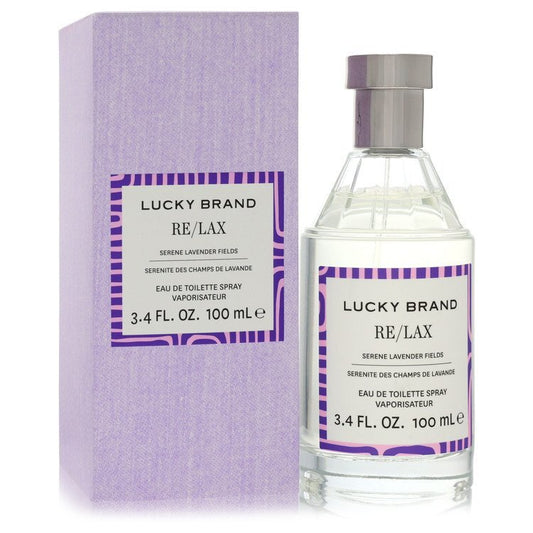 Lucky Brand Re/lax by Lucky Brand Eau De Toilette Spray 3.4 oz (Women) Lucky Brand Lucky Brand