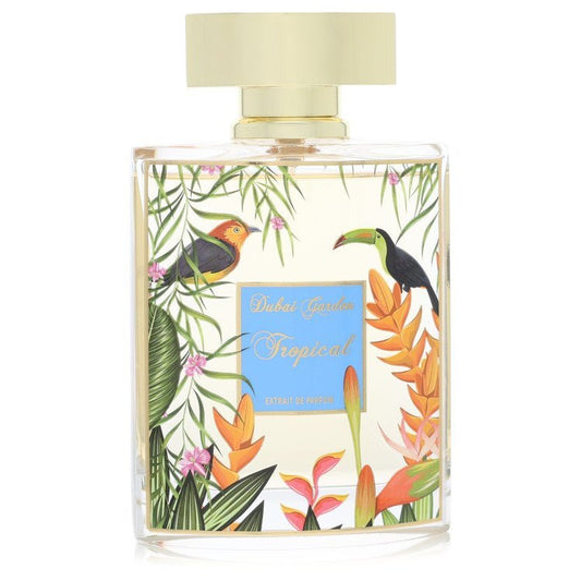 Dubai Garden Tropical by Dubai Garden Extrait De Parfum Spray (Unboxed) 3.3 oz (Women) Dubai Garden Dubai Garden