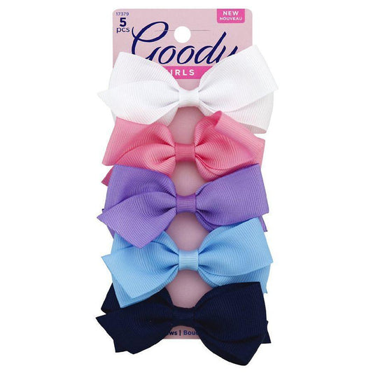Goody Girls' Bright Bow Salon Clips Hair Care Pasteur Pharmacy