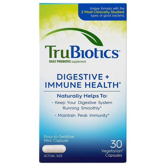 TruBiotics Daily Probiotic Digestive + Immune Health Capsules - 30ct Health & Beauty Pasteur Pharmacy