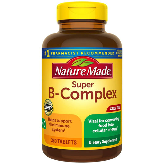 Nature Made Super B - Complex Tablets Vitamins & Supplements Pasteur Pharmacy