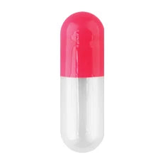 CONI-SNAP Empty Capsules, Size 1 (Pink Opaque/Clear), 5000 Count Science & Laboratory Pasteur Pharmacy