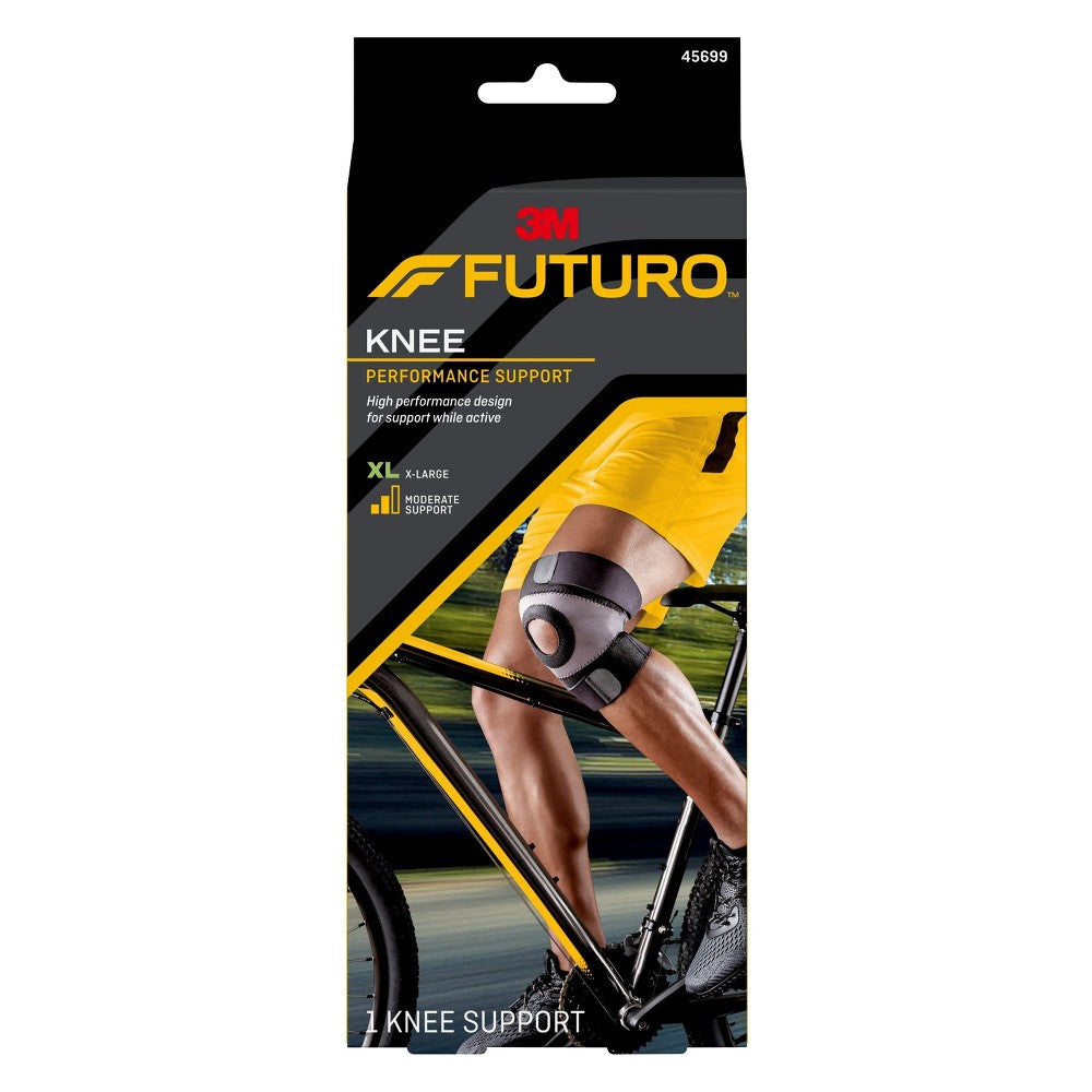FUTURO Sport Moisture Control Knee Support, Adjustable Breathable Brace, X-Large Supports & Braces Pasteur Pharmacy