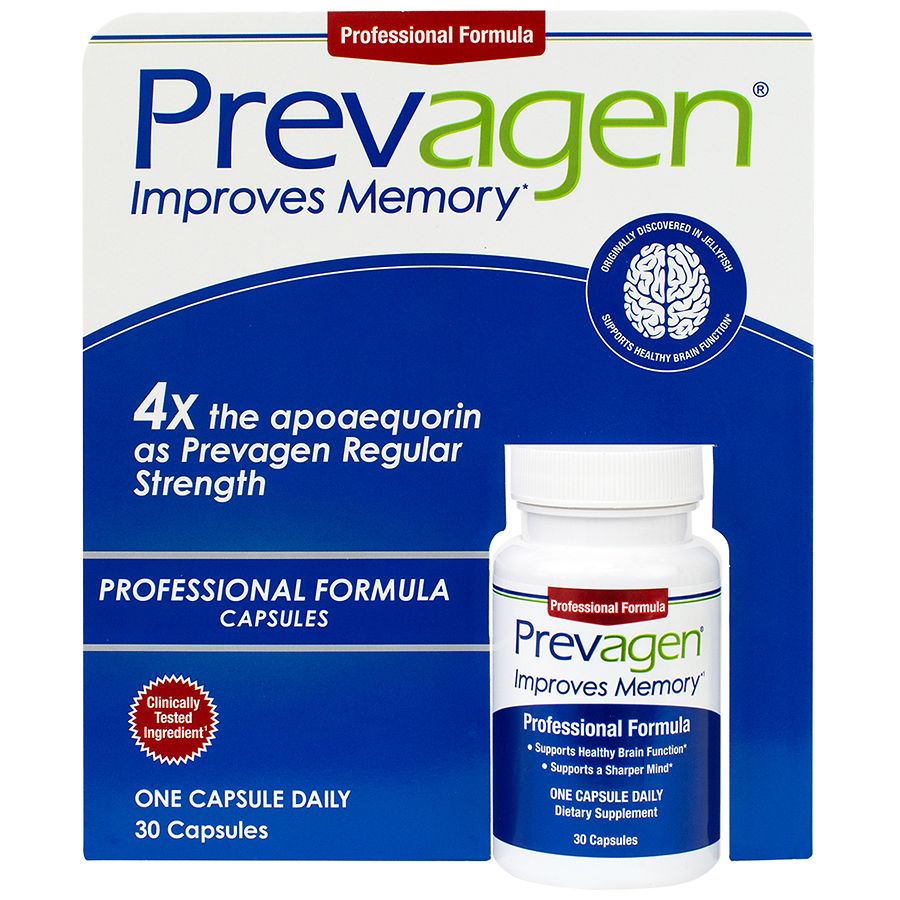 Prevagen Professional Formula Capsules 30 Ct Vitamins & Supplements Pasteur Pharmacy