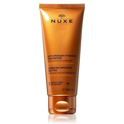 Crème autobronzante hydratante Nuxe 100 ml - Lait autobronzant hydratant non comédogène pour un bronzage naturel