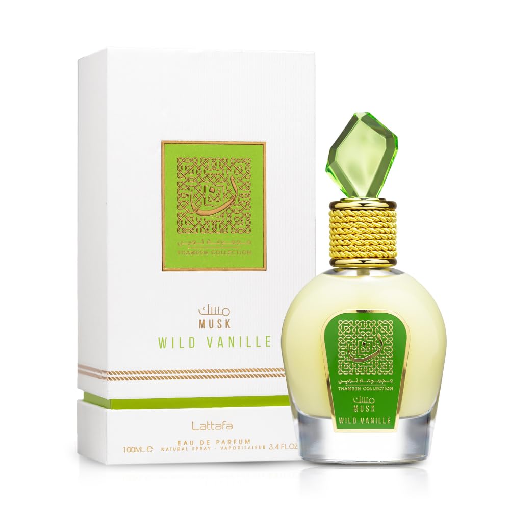 Lattafa Musk Wild Vanille by Lattafa Eau De Parfum Spray (Unisex) 3.4 oz (Women) Lattafa Lattafa