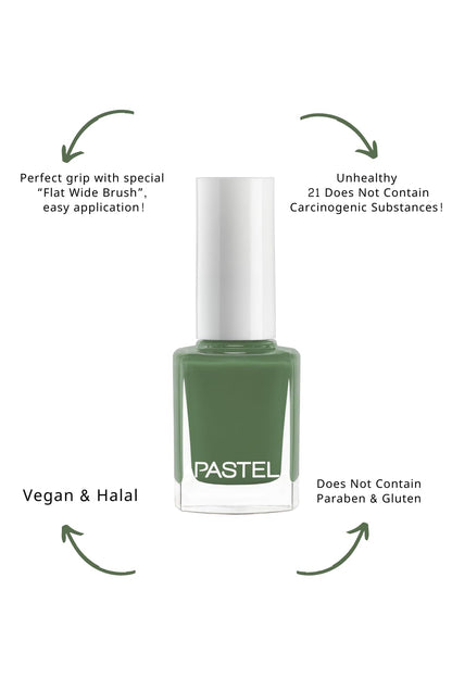 Esmalte de uñas Pastel 316 - Vegano, libre de crueldad animal, cuidado de uñas libre de químicos, esmalte de uñas saludable