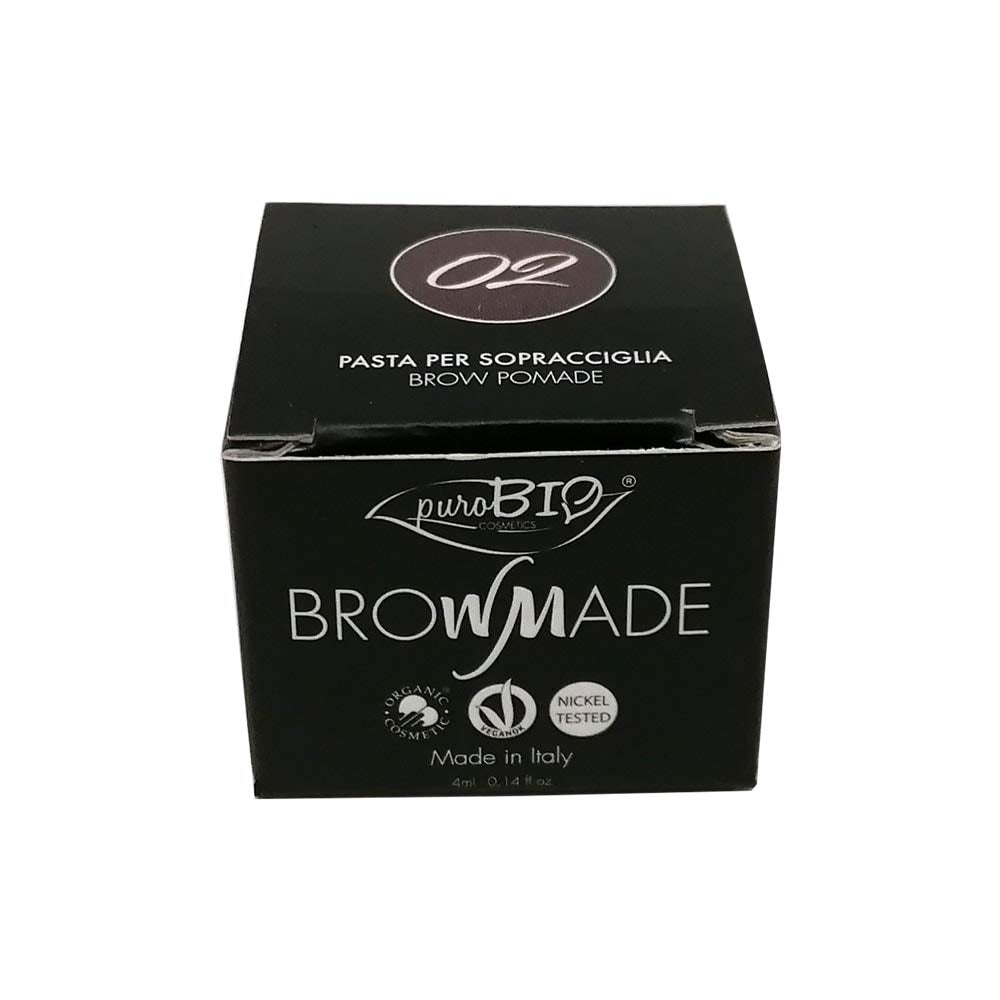 Cire à sourcils Purobio BrowMade – Cosmétique enrichi en minéraux, sans parabènes, pour des sourcils définis