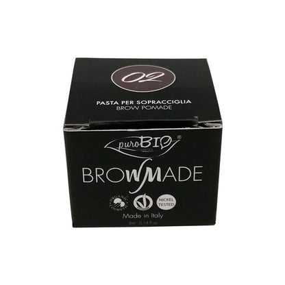 Cire à sourcils Purobio BrowMade – Cosmétique enrichi en minéraux, sans parabènes, pour des sourcils définis
