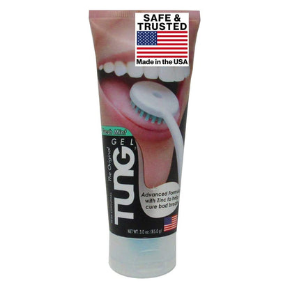 Pasta dental Tung Tongue de 3 oz: refrescante bucal eficaz | Cuidado oral