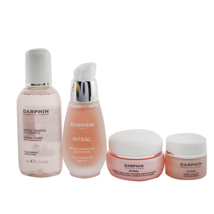 Set de cuidado facial Darphin Intral: tratamiento de lujo calmante e hidratante para piel sensible