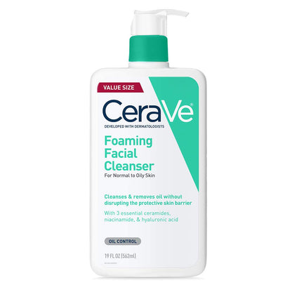 Nettoyant moussant CeraVe - Formule gel doux | 236 ml
