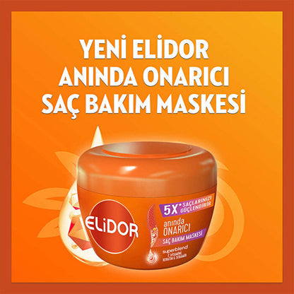 Mascarilla Capilar de Reparación Instantánea Elidor 160ml - Restaura el Cabello Dañado | Calidad Premium