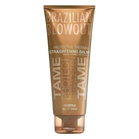 Brazilian Blowout Acai Protective Thermal Straightening Balm 8 Oz Hair Styling Balm Pasteur Pharmacy