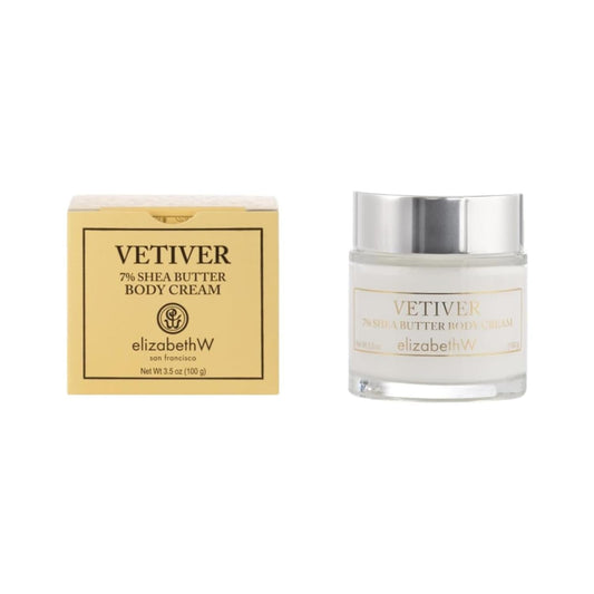 Elizabeth W Vetiver 7% Shea Butter Body Cream 3.5oz Body Cream Pasteur Pharmacy