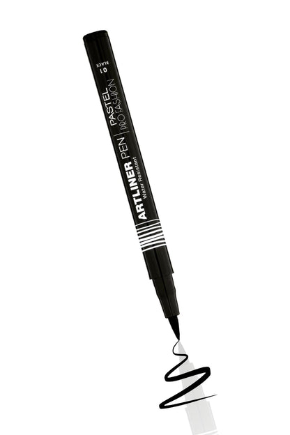 Pastel Profashion Artliner Pen 01 Black - Eyeliner précis pour les passionnés de maquillage