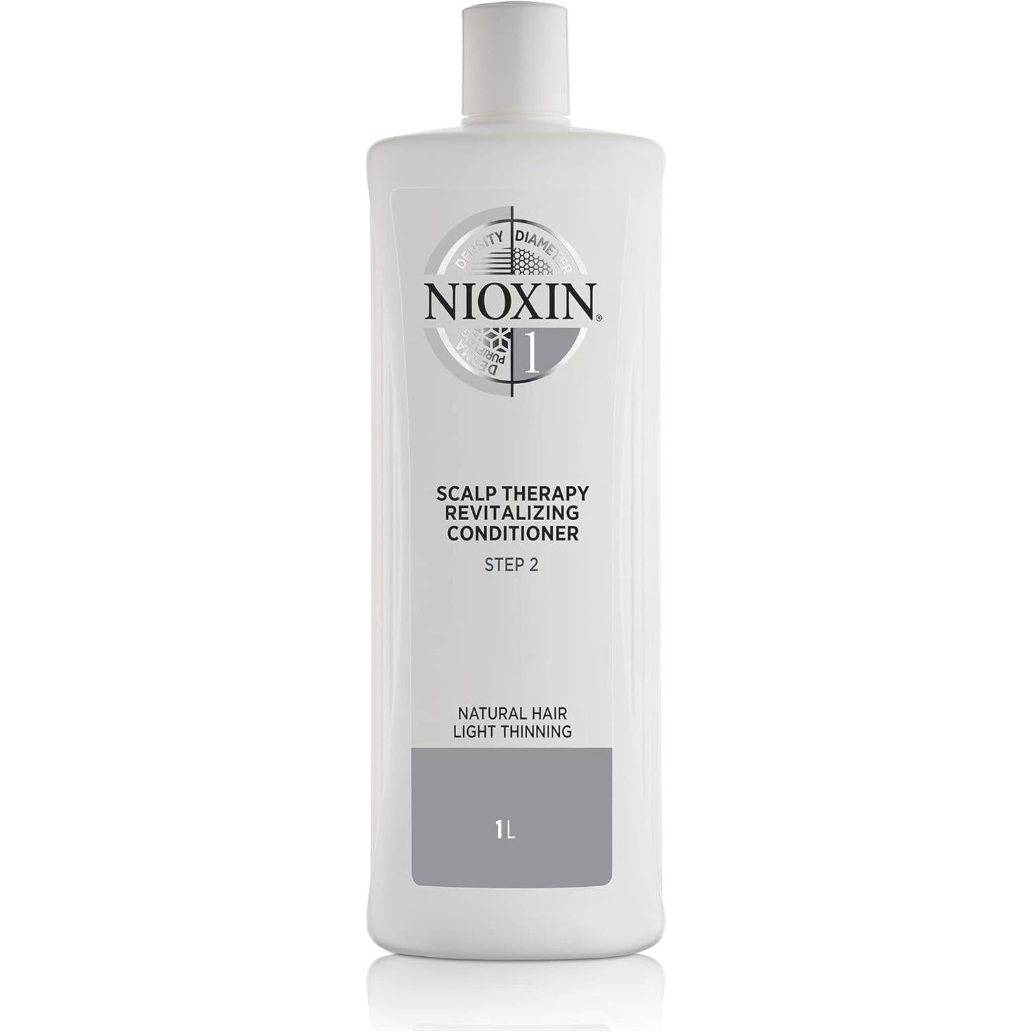 Nioxin System 1 Scalp Therapy Mens Nioxin Conditioner 1000ml / 33.8oz Hair Conditioner Pasteur Pharmacy