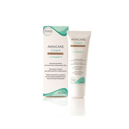 Crema hidratante con color Synchroline con ácido salicílico: control del acné e hidratación para pieles con tendencia acneica