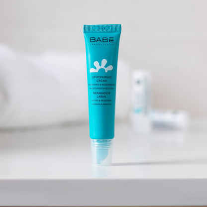 Crème Réparatrice Lèvres Babe 15 ml - Soin hydratant pour lèvres sèches
