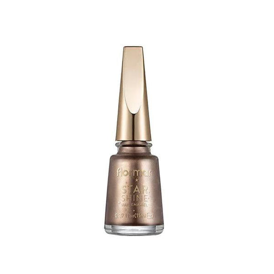 Vernis à ongles métallique Flormar - Flormar Star Shine SSNE-02 Famous - Vernis à ongles longue tenue hautement pigmenté