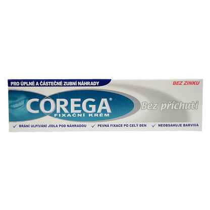 Crème fixative pour appareils dentaires Corega Max Fixation + Fraîcheur 40 g
