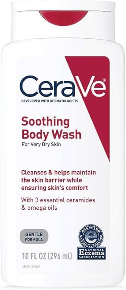 CeraVe Eczema Soothing Body Wash (10 fl oz) Body Wash Pasteur Pharmacy