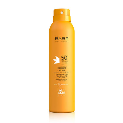 Babe Fotoprotector Transparent Sunscreen Wet Skin SPF 50+ 200 ml