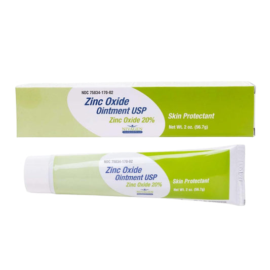 Nivagen Zinc Oxide 20% Ointment Skin Protectant, 1 Oz Health Care Pasteur Pharmacy