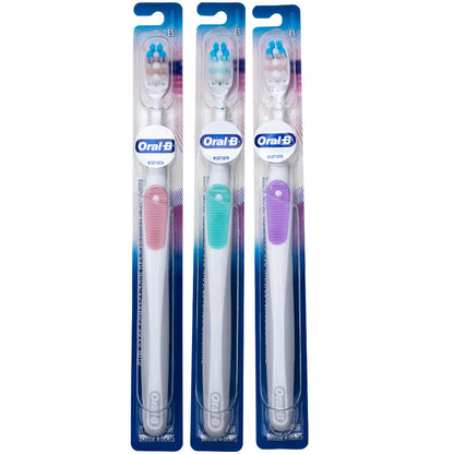 Brosse à dents Oral-B Ultra Thin Précision Gencives - Poils extra souples pour dents et gencives sensibles