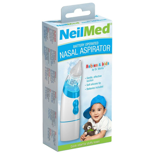 NeilMed® Battery Operated Nasal Aspirator – For Babies and Kids Nasal Aspirators Pasteur Pharmacy