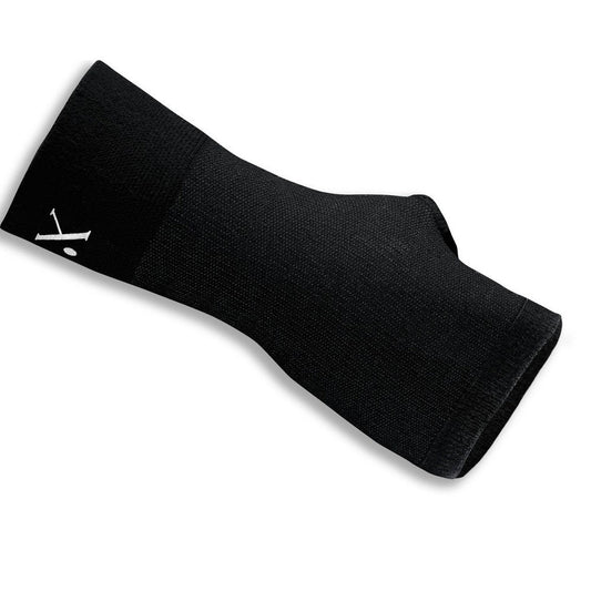 Nufabrx Wrist Sleeve – Medicated Compression for Targeted Pain Relief (Black) Exercise & Fitness Pasteur Pharmacy