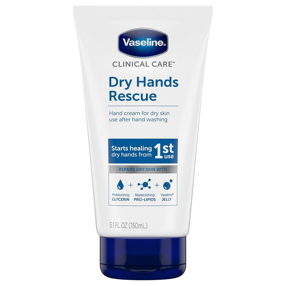 Vaseline Dry Hands Rescue Hand Cream 5.1 Oz Lotion & Moisturizer Pasteur Pharmacy
