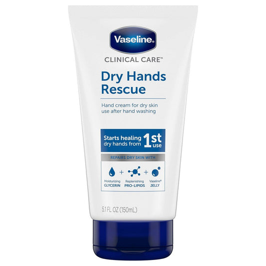 Vaseline Dry Hands Rescue Hand Cream 5.1 Oz Lotion & Moisturizer Pasteur Pharmacy