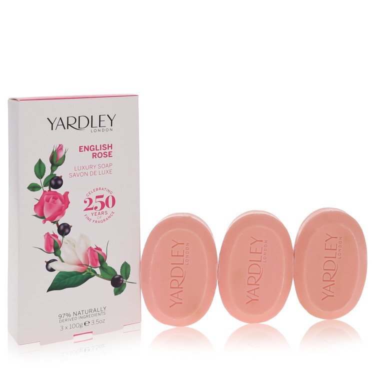 English Rose Yardley by Yardley London 3 x 3.5 oz Luxury Soap 3.5 oz (Women) Yardley London Yardley London