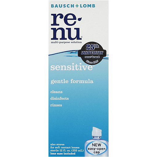 Bausch + Lomb Multi Purpose Solution, Sensitive 12 Oz