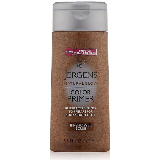 Jergens Natural Glow Color Primer In-Shower Scrub 5.50 Oz Health & Beauty Pasteur Pharmacy